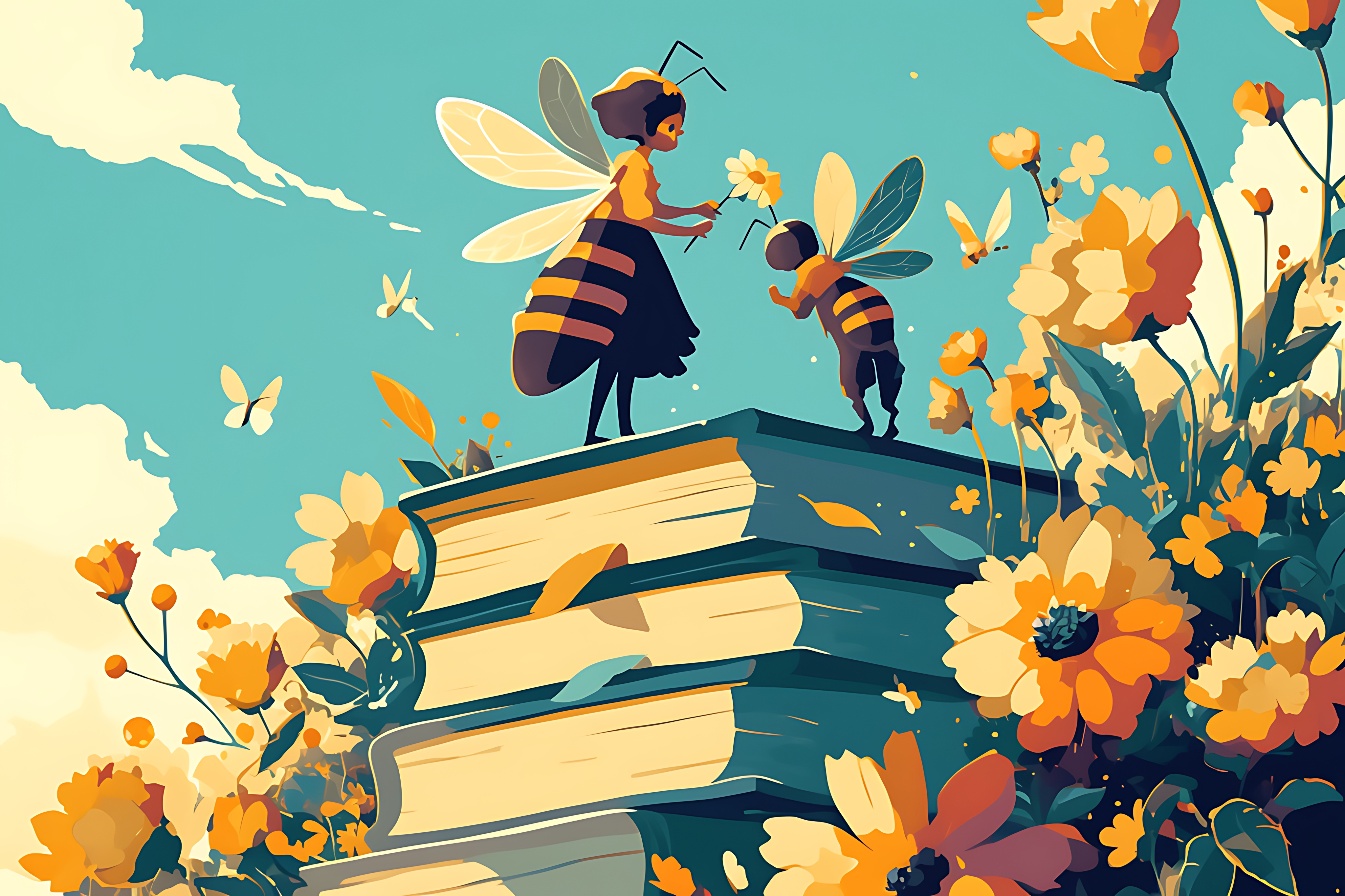 A image of a concrete sphere, balanced between two other larger spheres